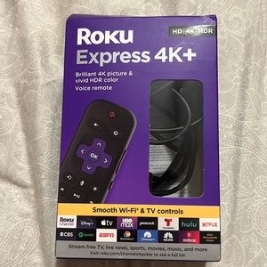 brand new Roku received for Christmas. brand new, but opened.